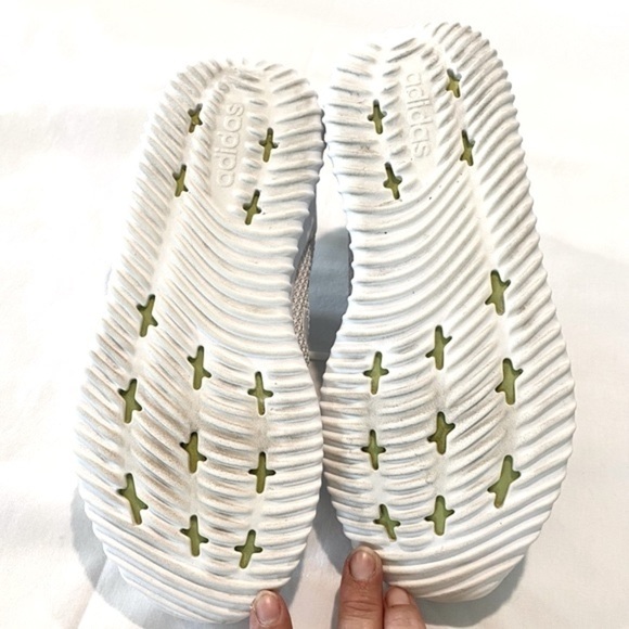 Adidas Womens Cloudfoam Pure FX0377 White Running Shoes / Sneakers Size 8 - Picture 9 of 9